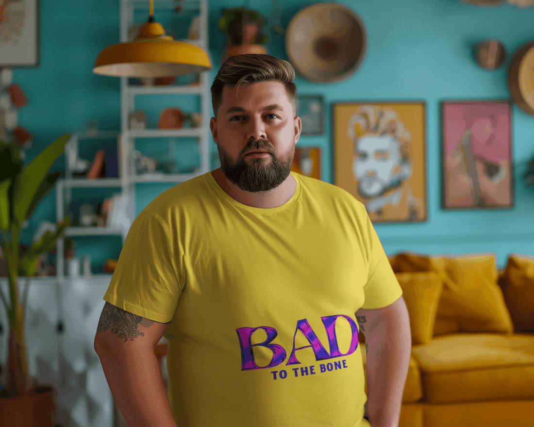 Bad Men's Plus Size T-shirt - Lyssian