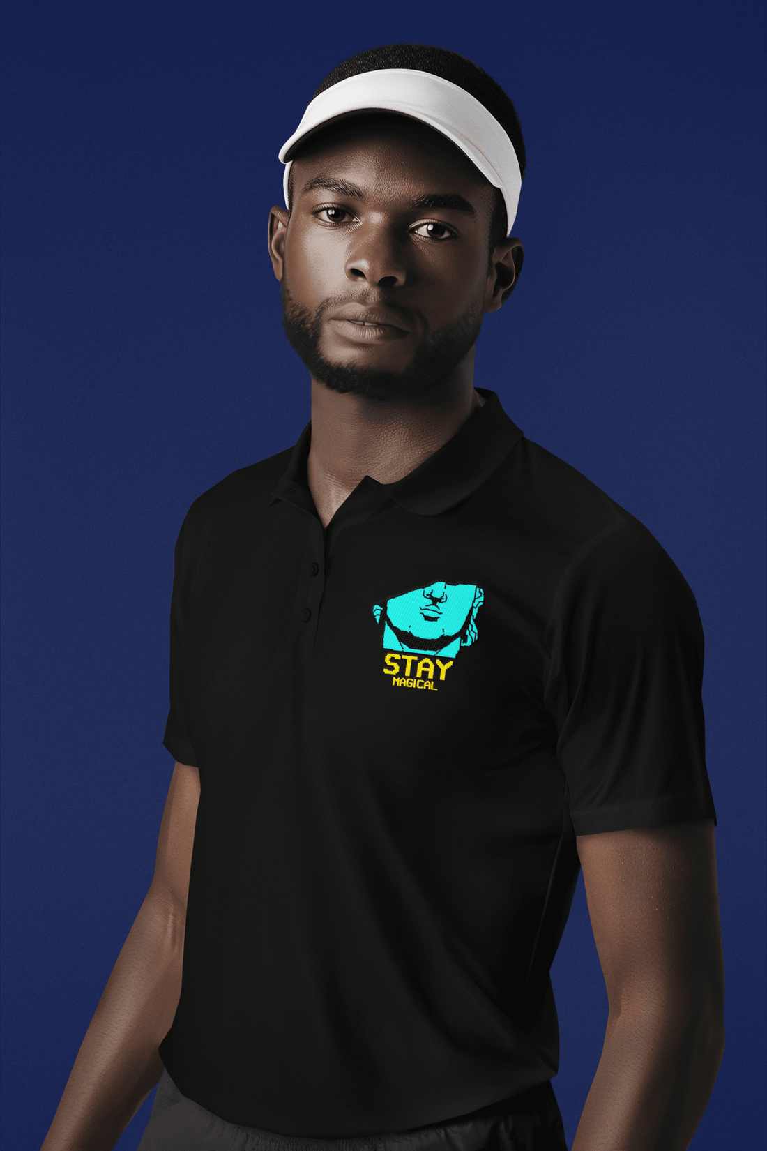 Cool Men's Polo T-shirt - Lyssian