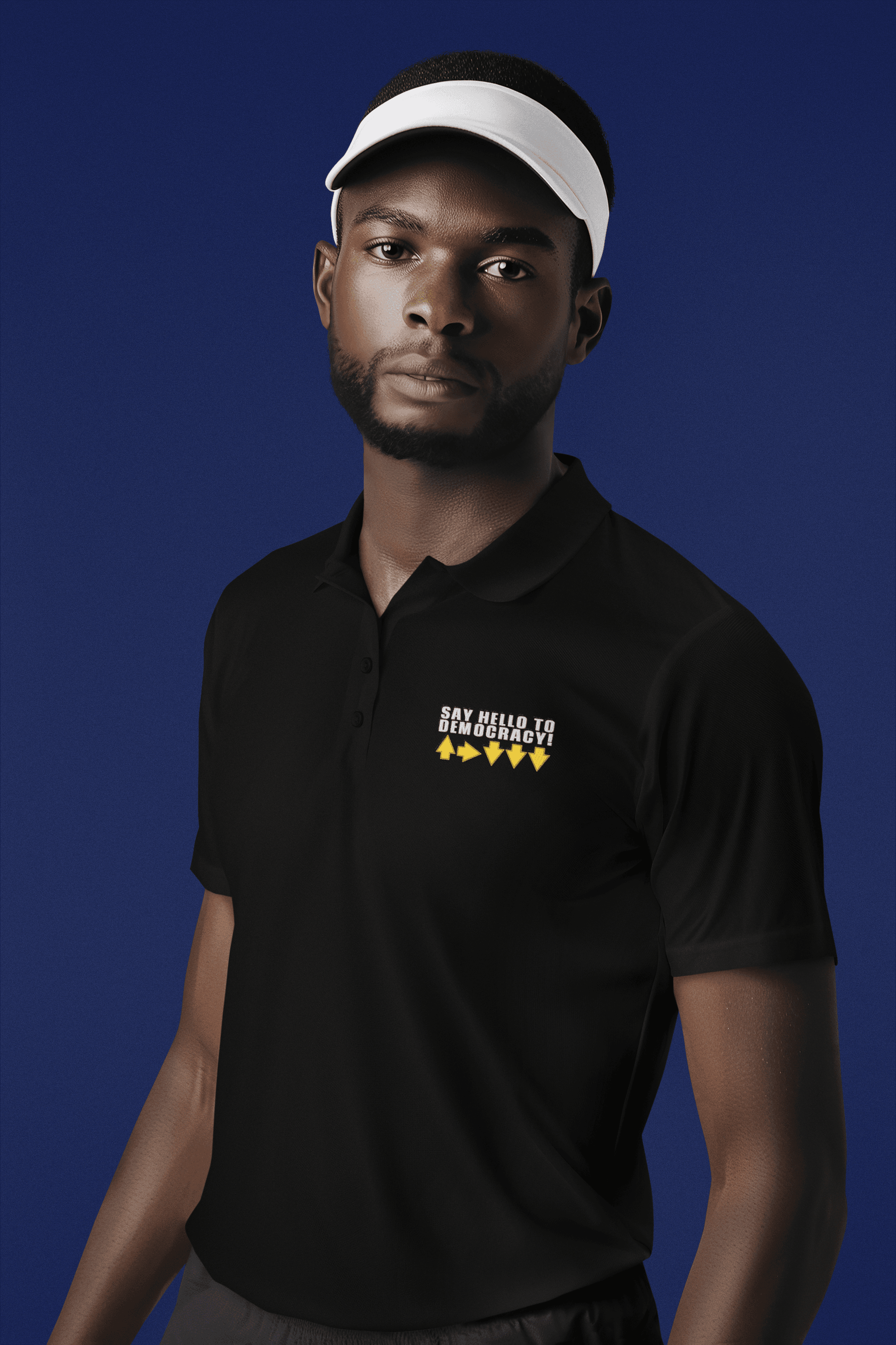 Democracy Men's Polo T-shirt - Lyssian