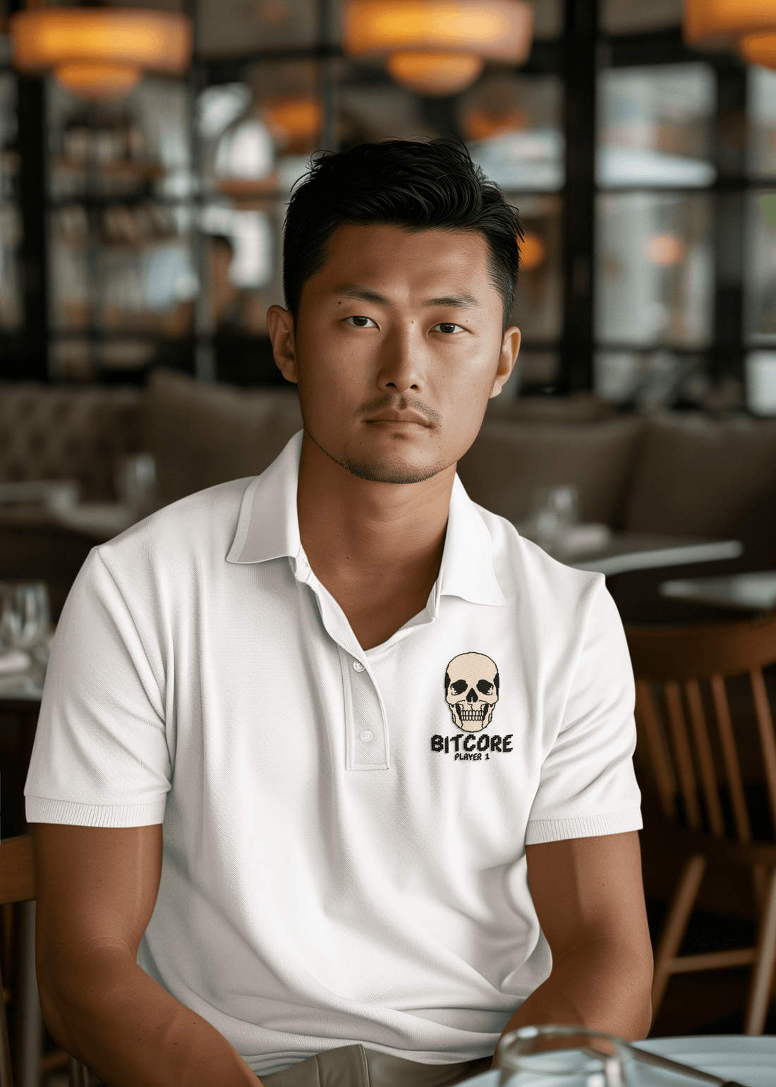 Bitcore Men's Polo T-shirt - Lyssian