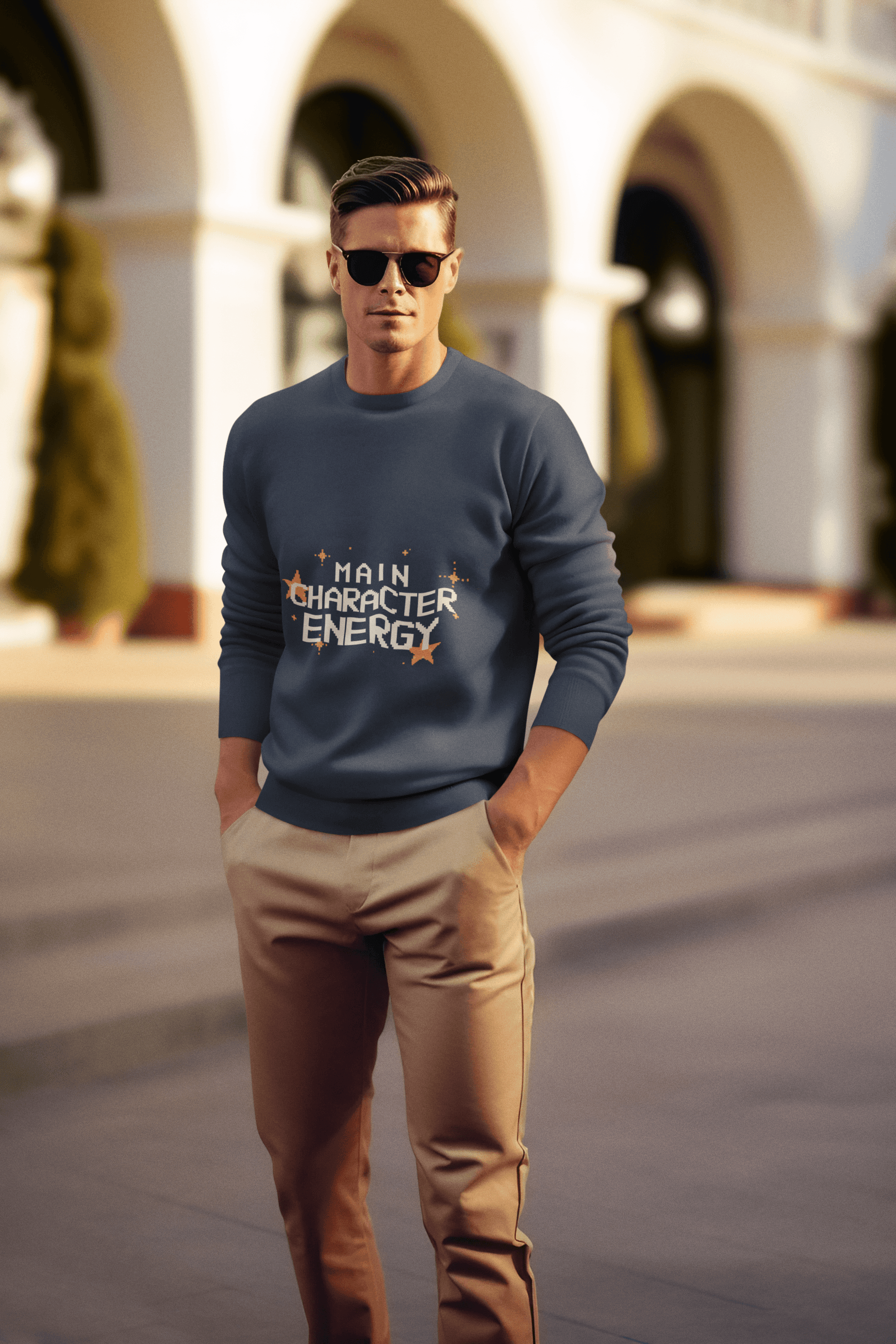 Character Energy Men's Sweatshirt - Lyssian