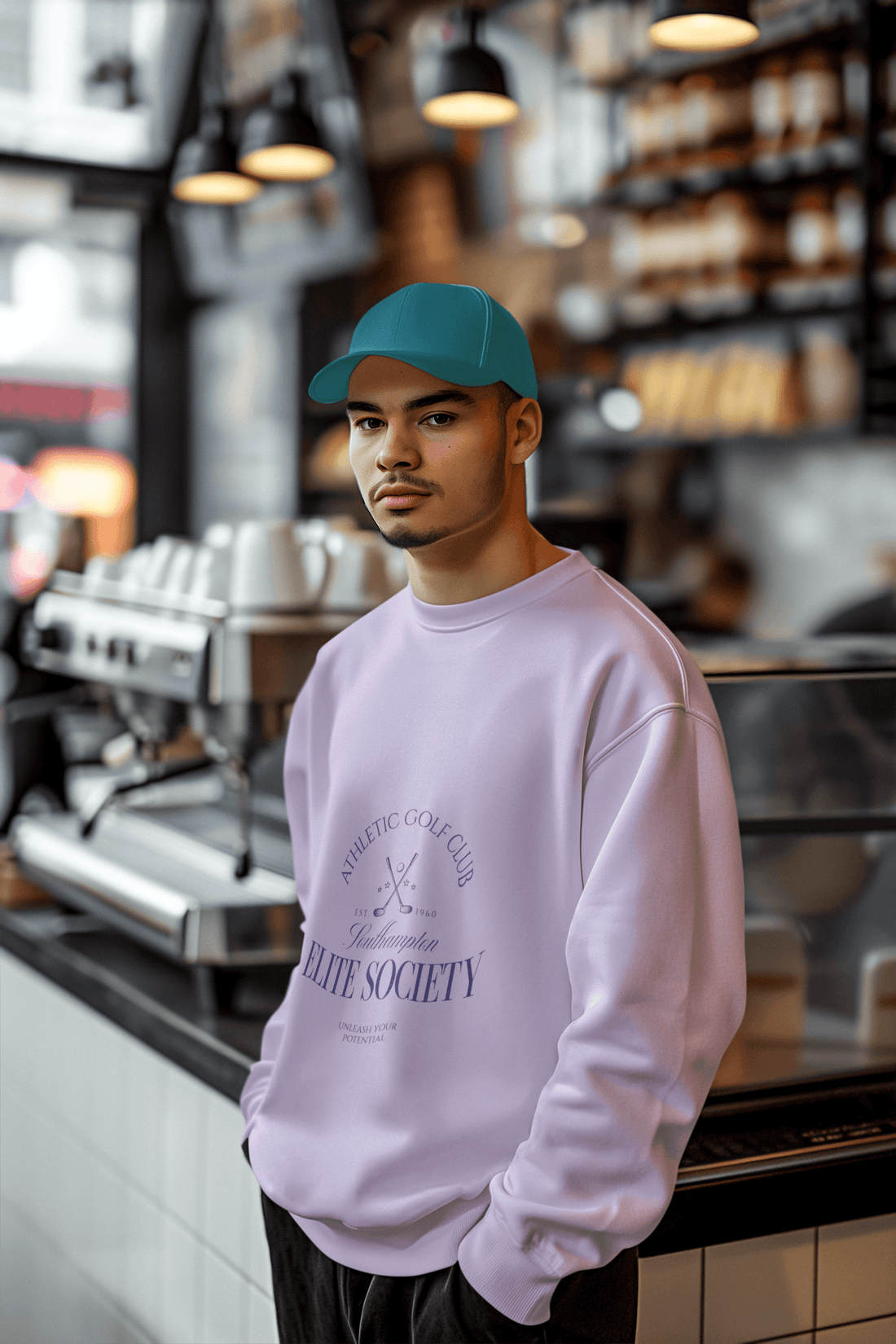 Elite Society Men's Sweatshirt - Lyssian