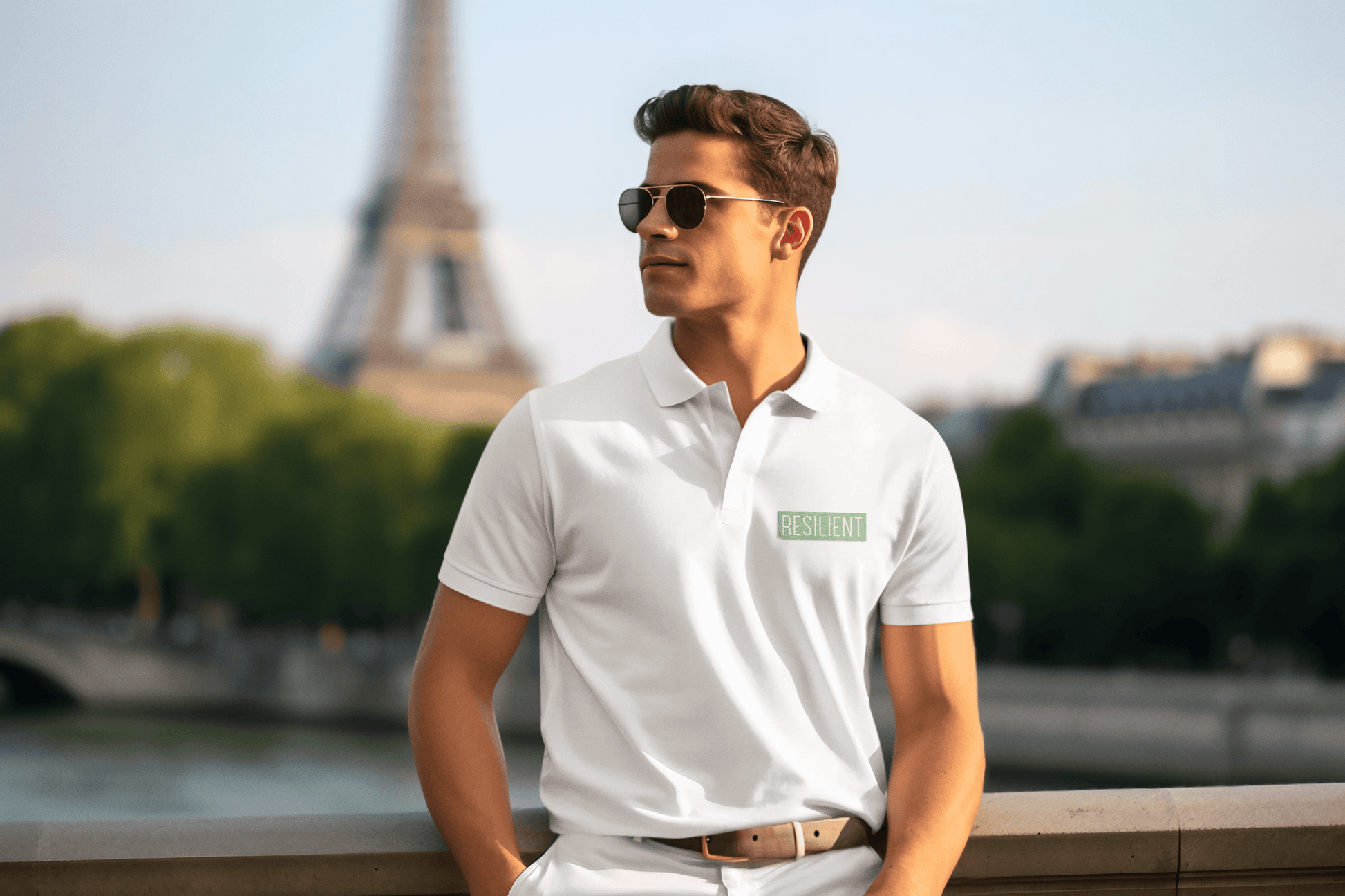 Resilient Men's Polo T-shirt - Lyssian