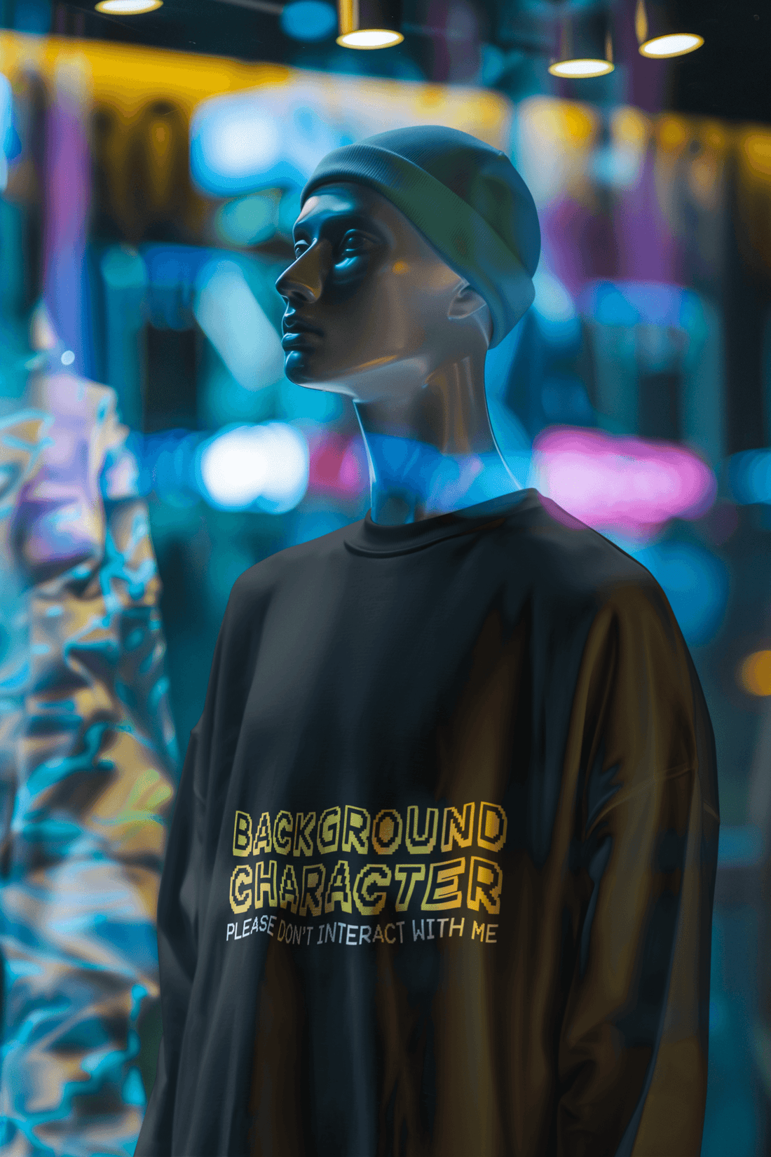 Background Character Men's Sweatshirt - Lyssian