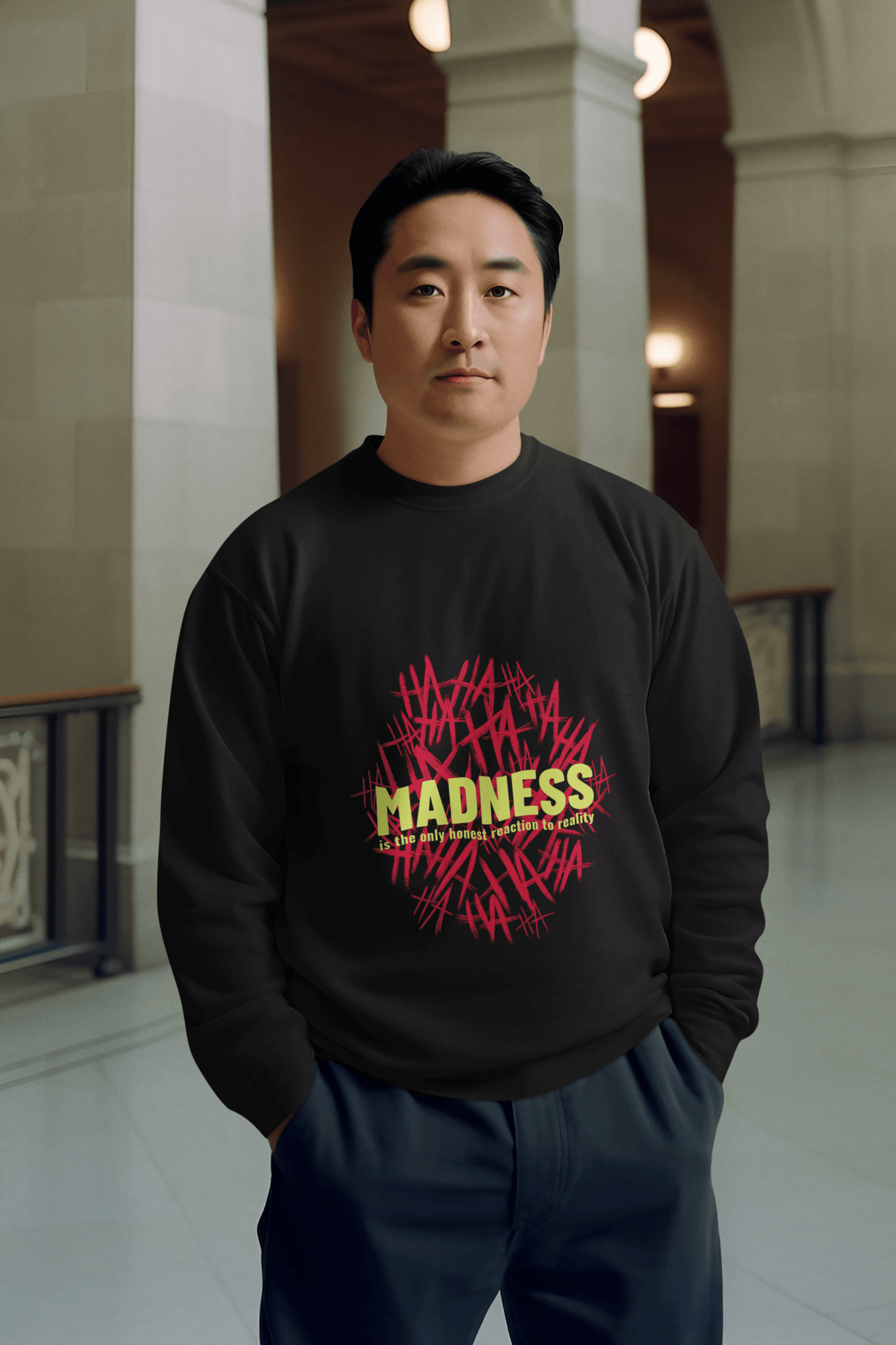 Madness Men's Sweatshirt - Lyssian