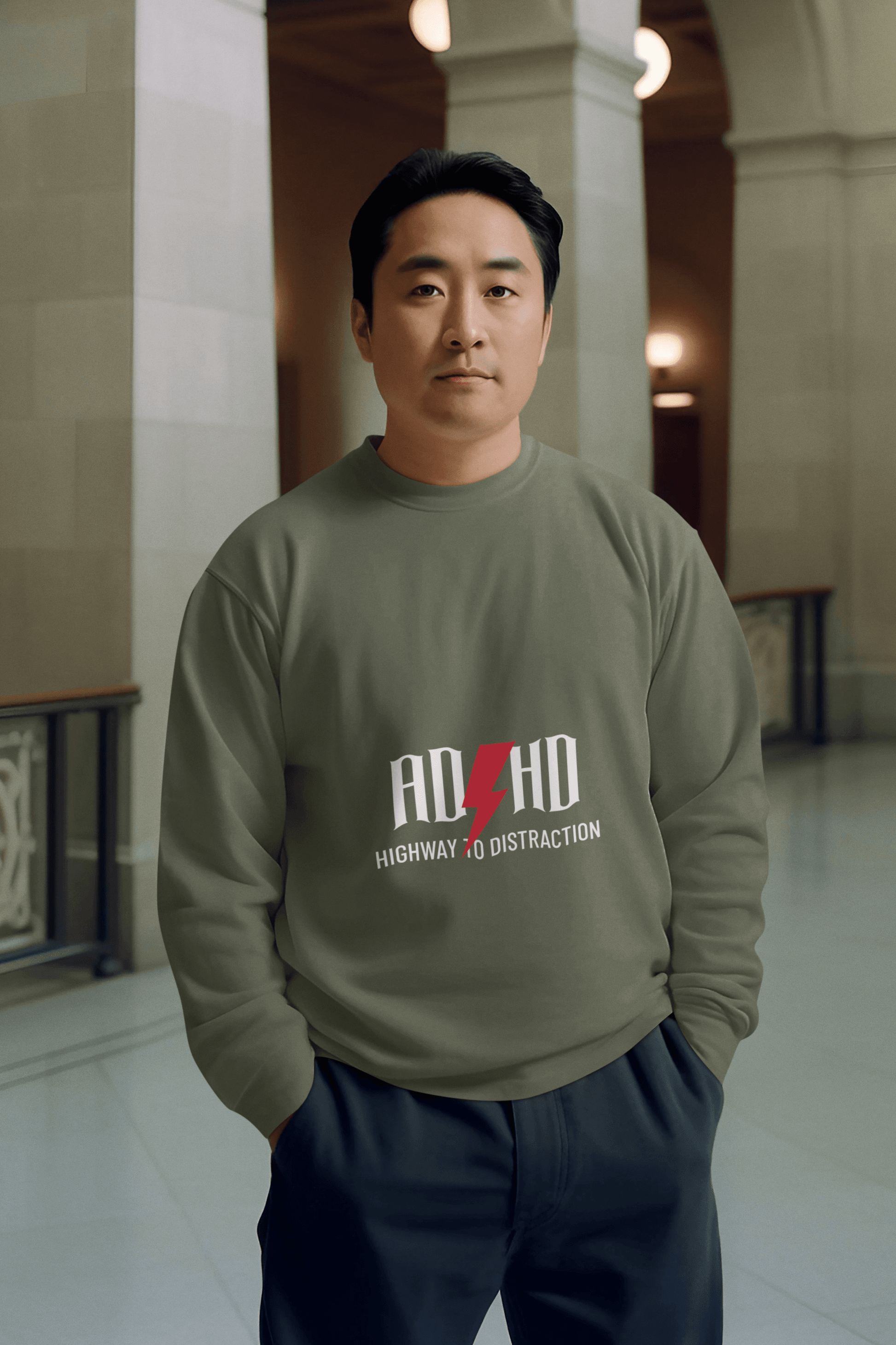 ADHD Men's Sweatshirt - Lyssian