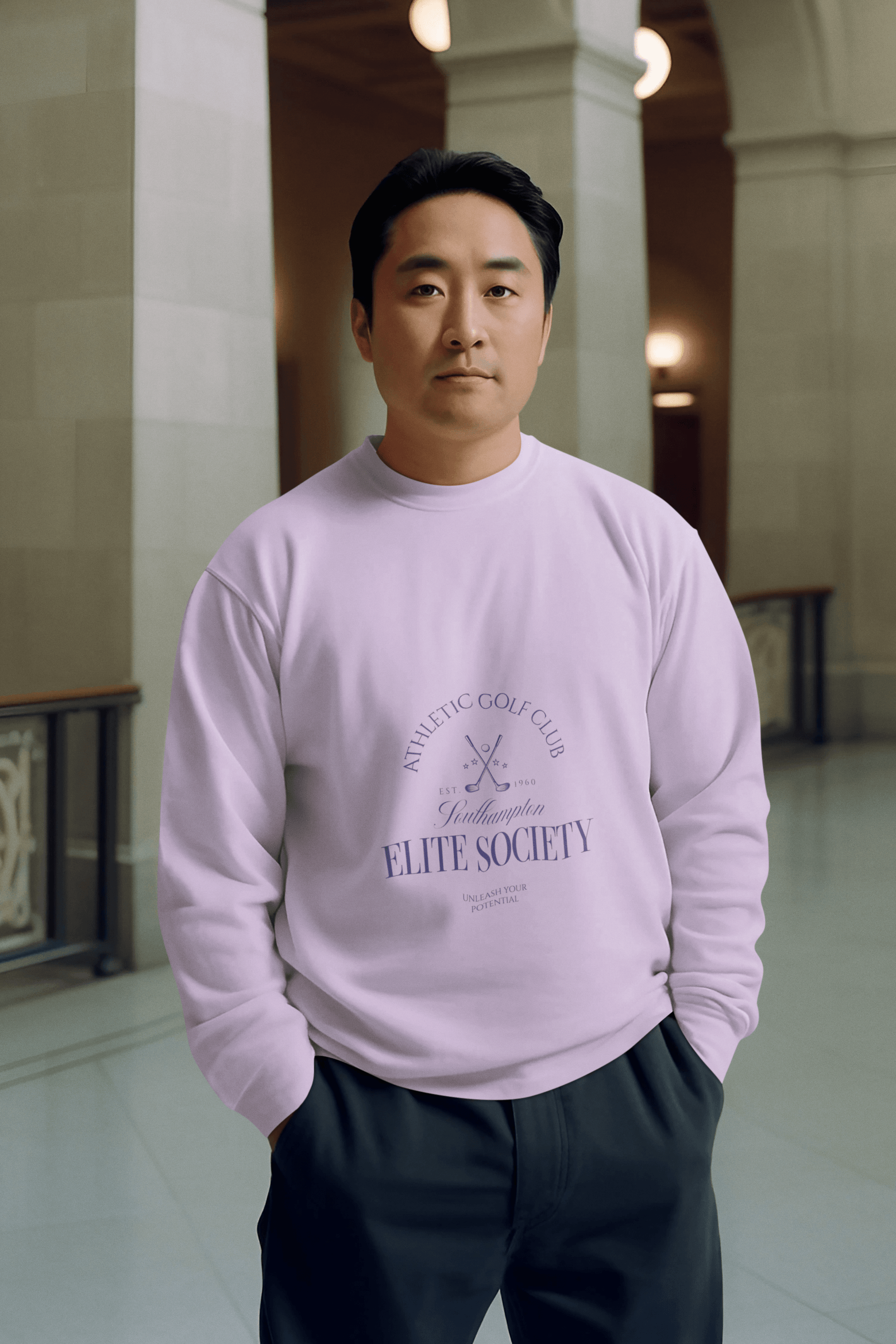 Elite Society Men's Sweatshirt - Lyssian
