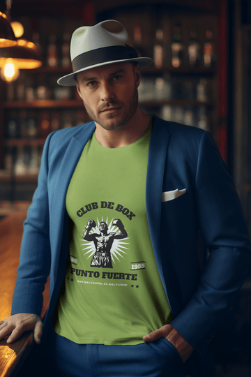 Club De Box Male Round Neck Half Sleeve T-shirt - Lyssian