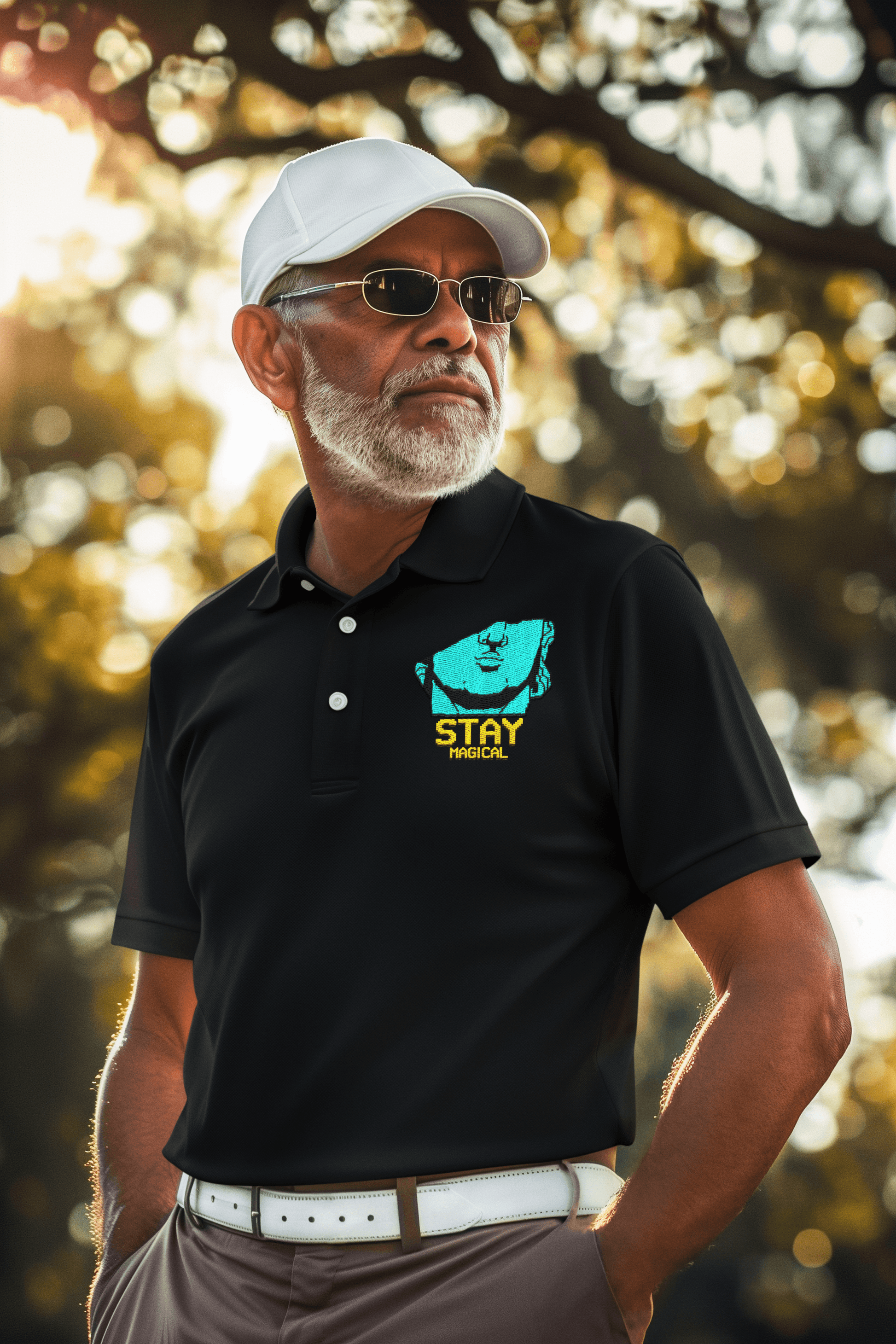 Cool Men's Polo T-shirt - Lyssian