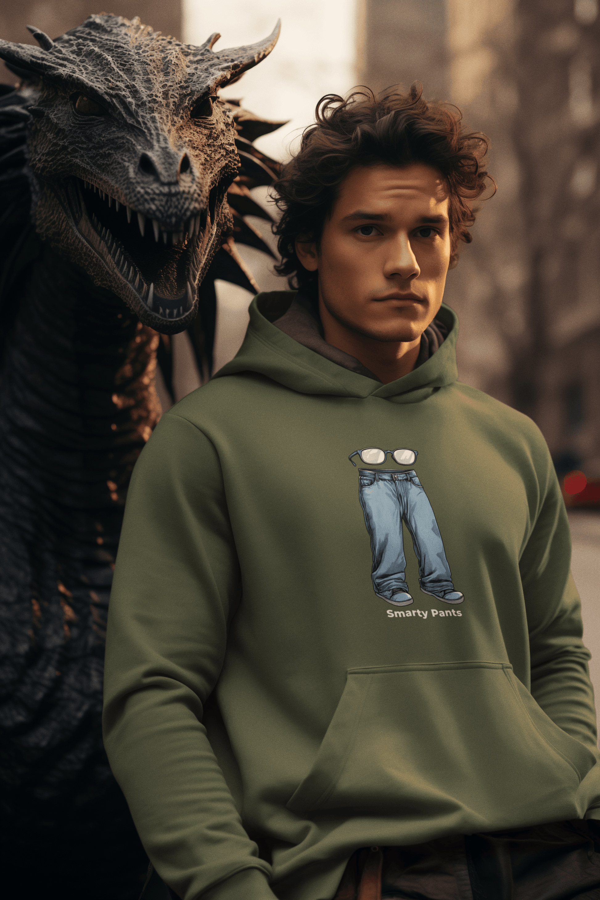 Cool Jeans Men's Hoodie - Lyssian