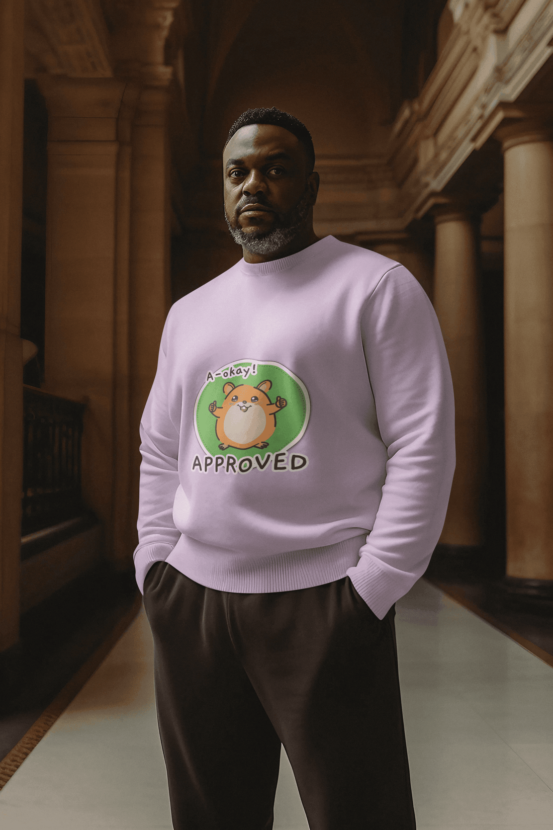Approval Men's Sweatshirt - Lyssian