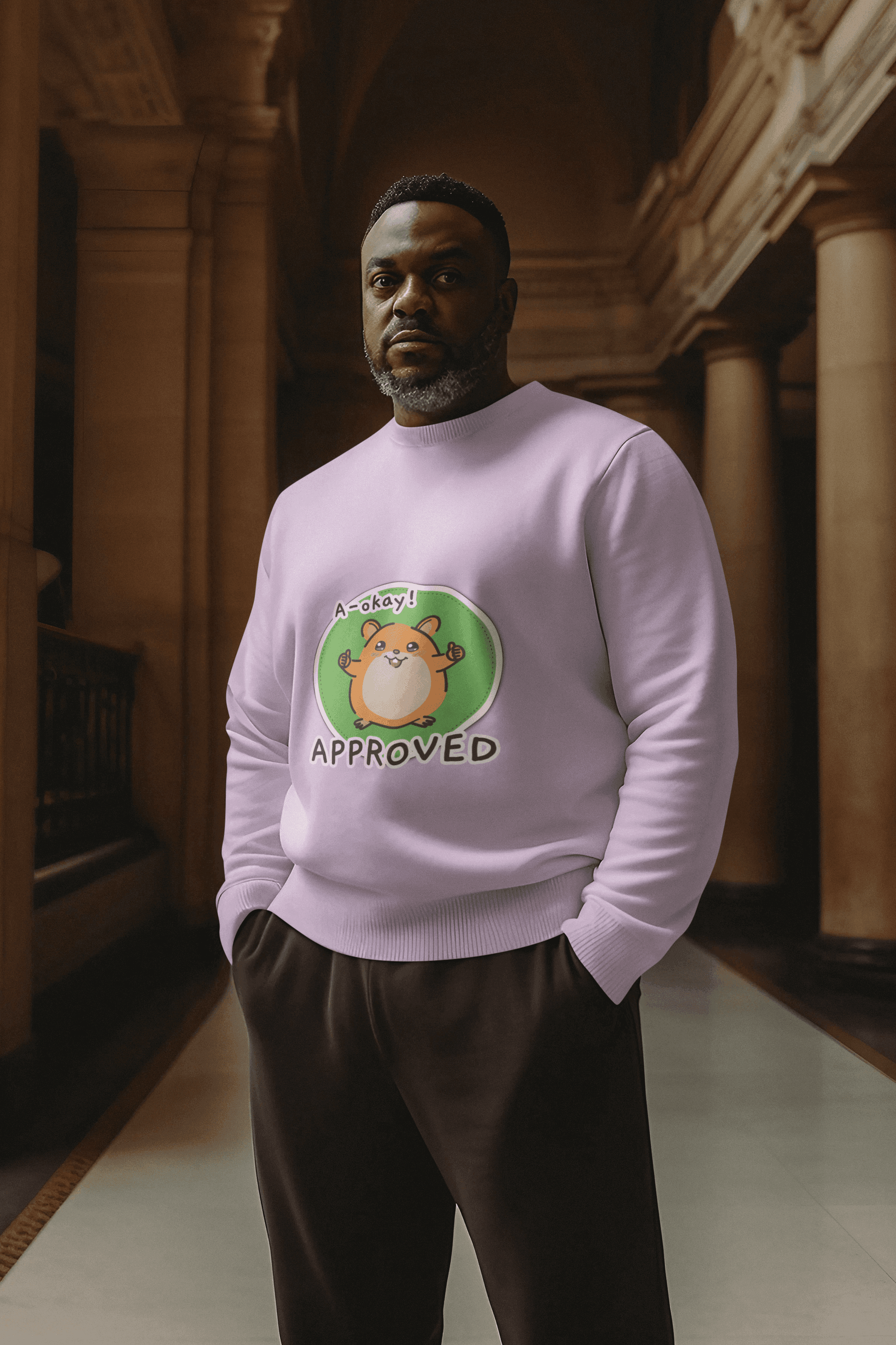 Approval Men's Sweatshirt - Lyssian