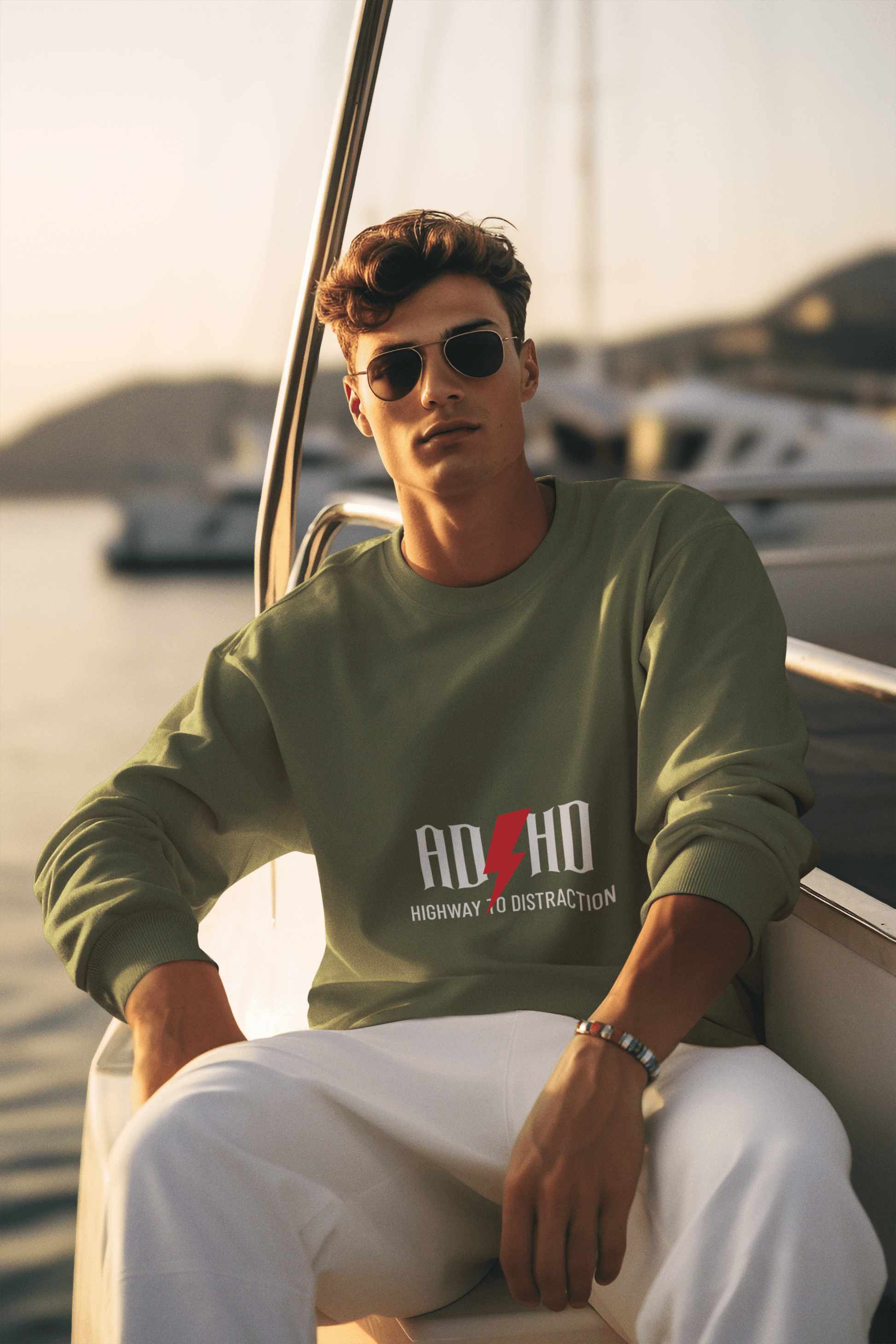 ADHD Men's Sweatshirt - Lyssian