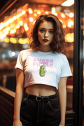 Cute Pickle Women's Crop Top - Lyssian