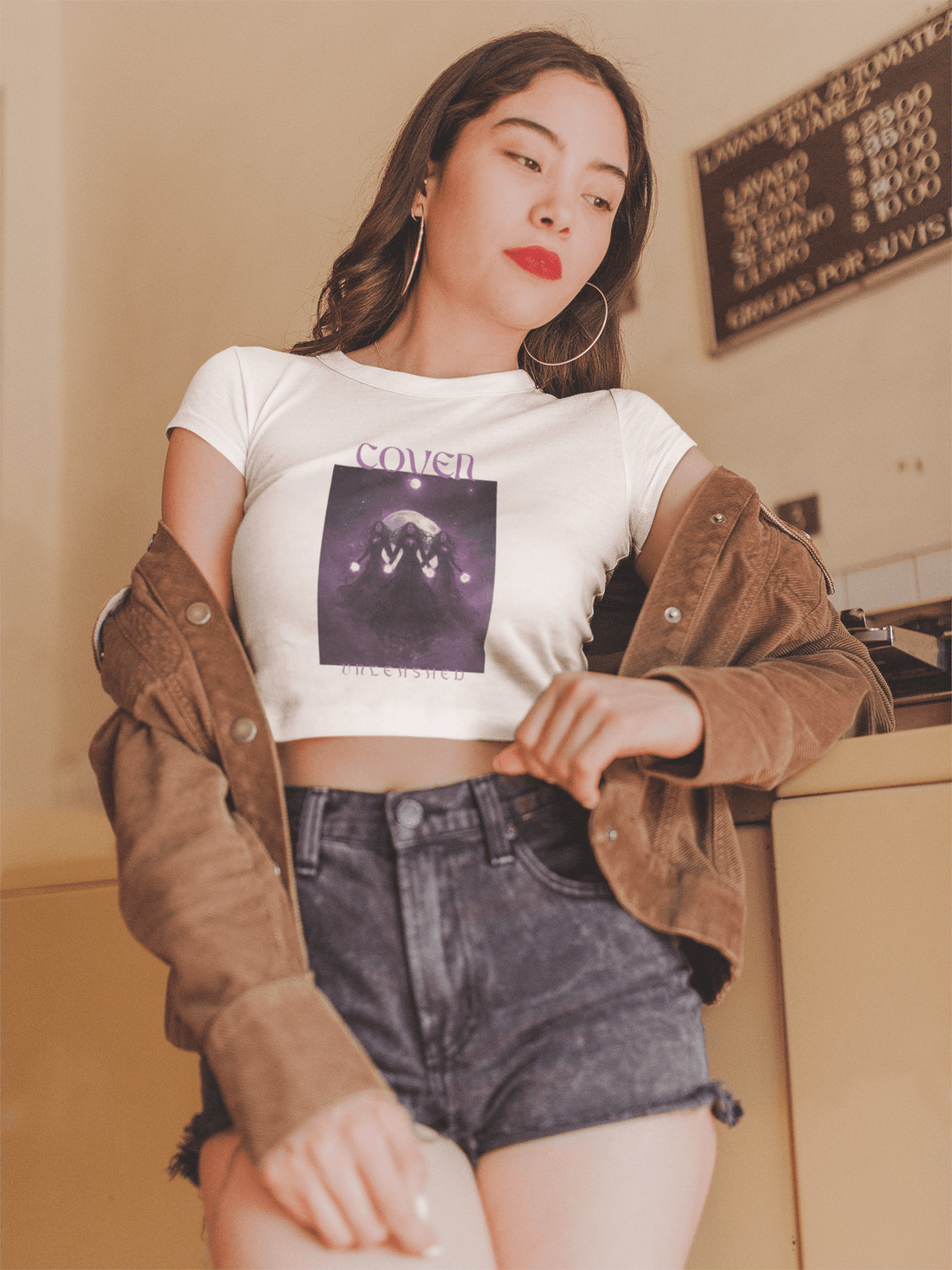 Coven Women's Crop Top - Lyssian