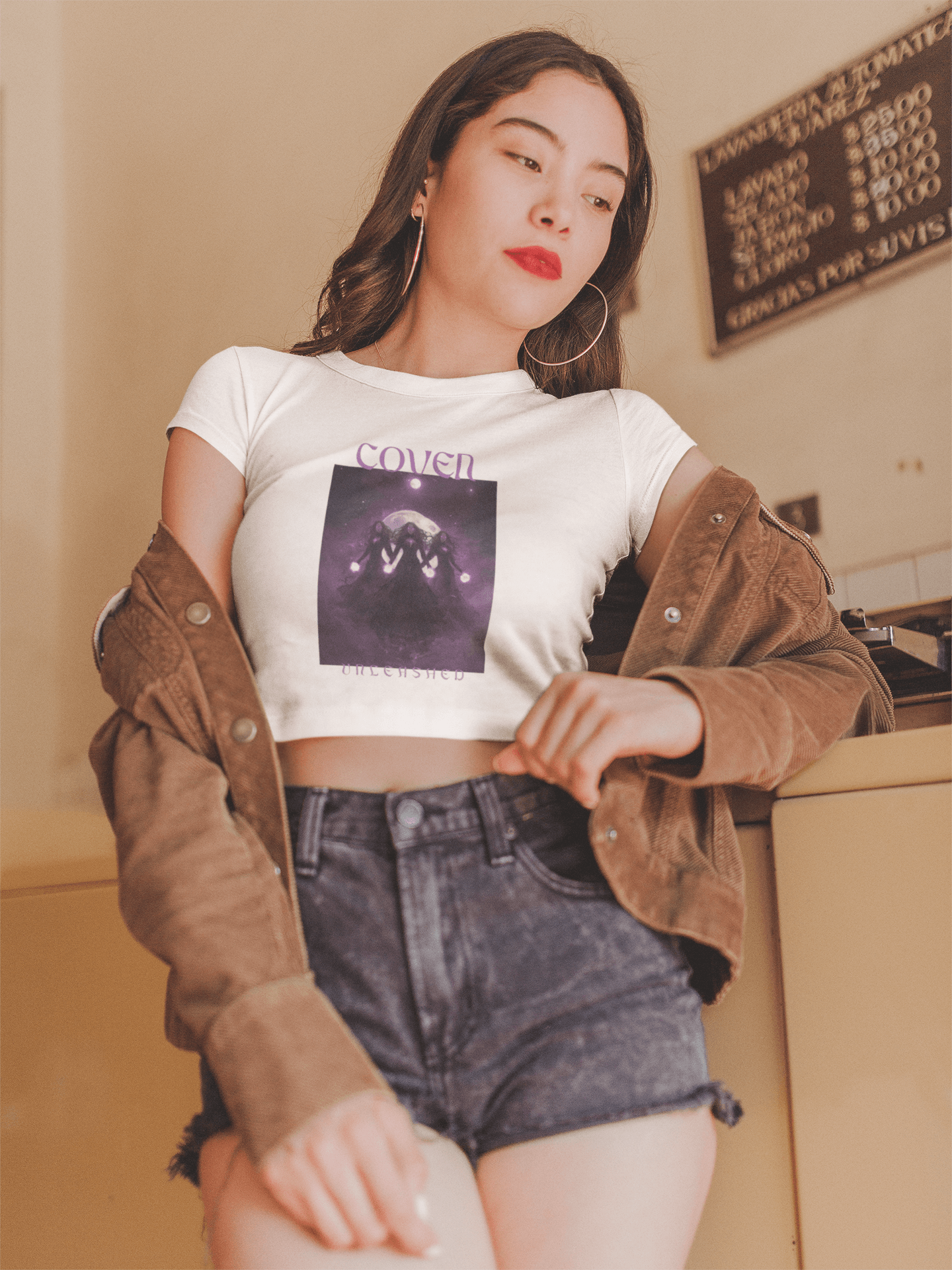 Coven Women's Crop Top - Lyssian