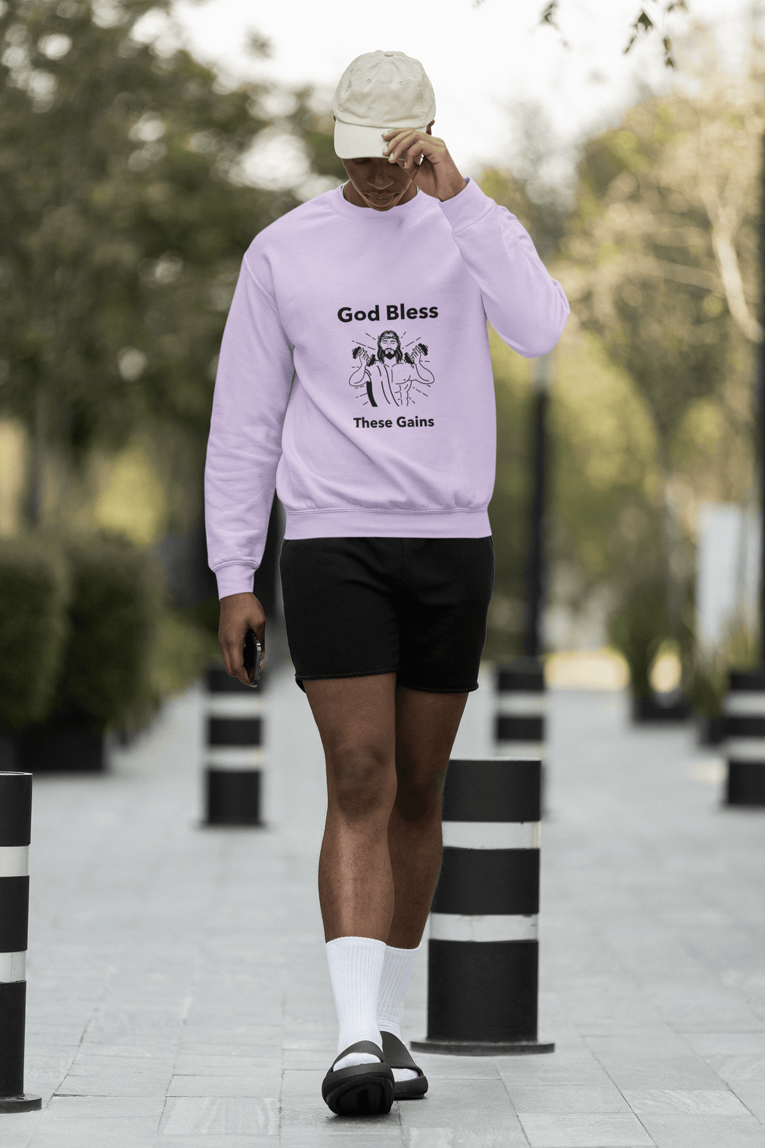 Blessed Gains Men's Sweatshirt - Lyssian