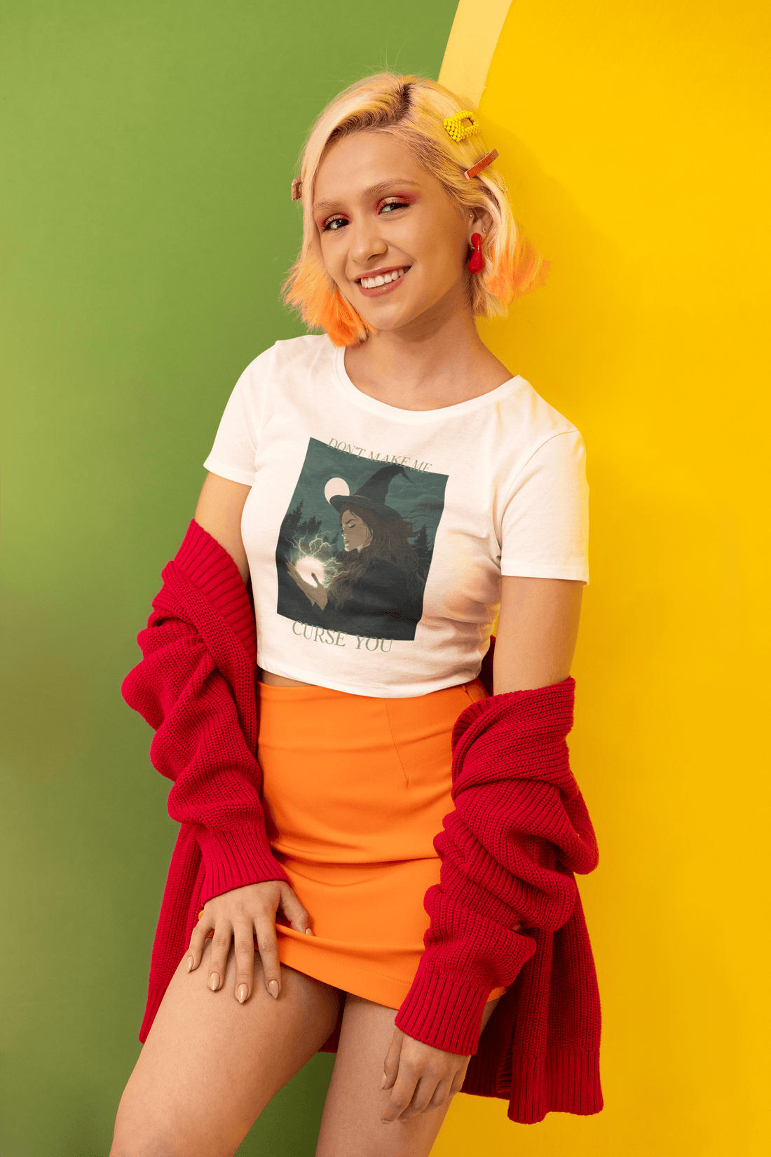 Curse You Women's Crop Top - Lyssian