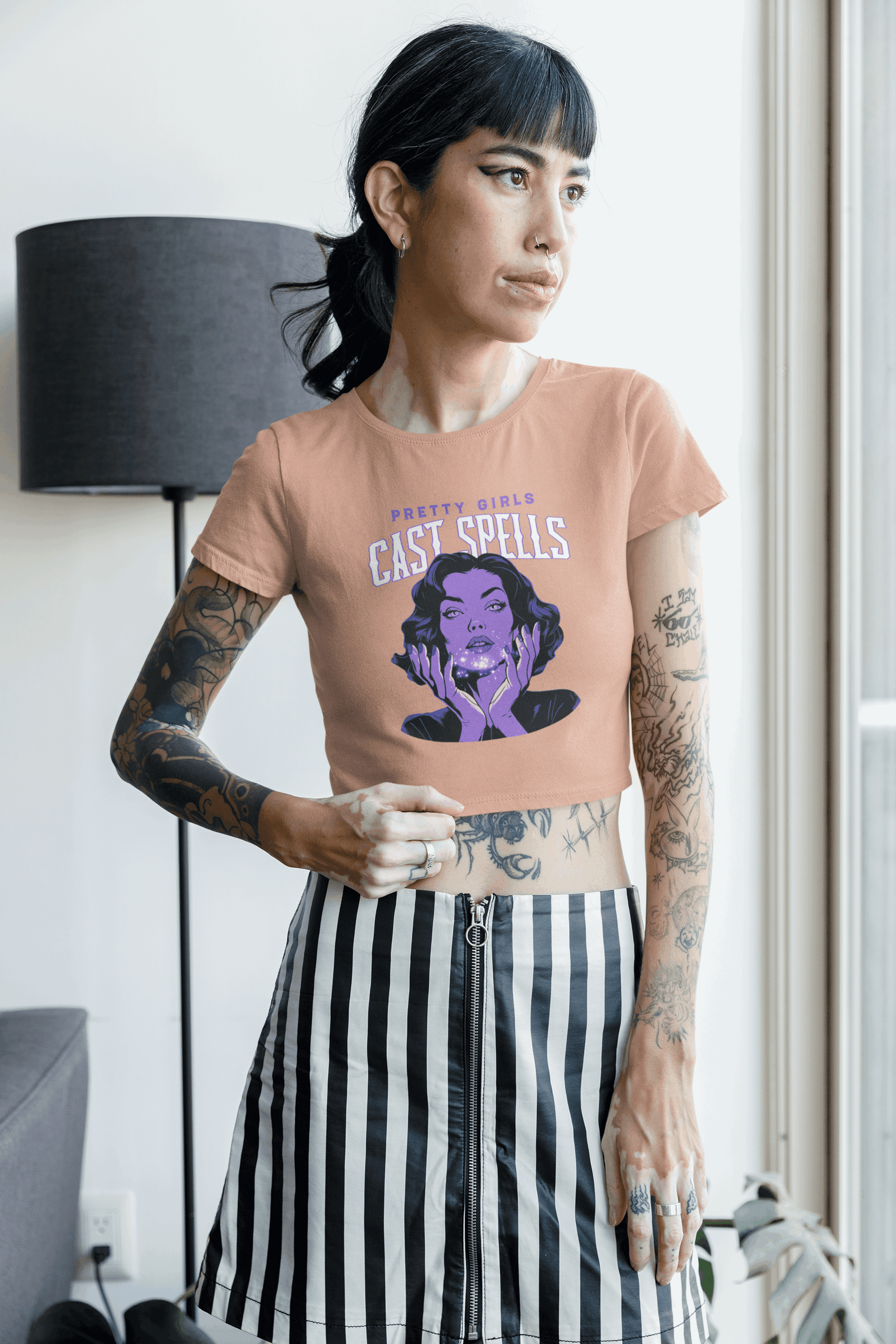 Cast Spells Women's Crop Top - Lyssian