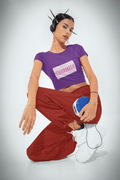 Charmosa Women's Crop Top - Lyssian