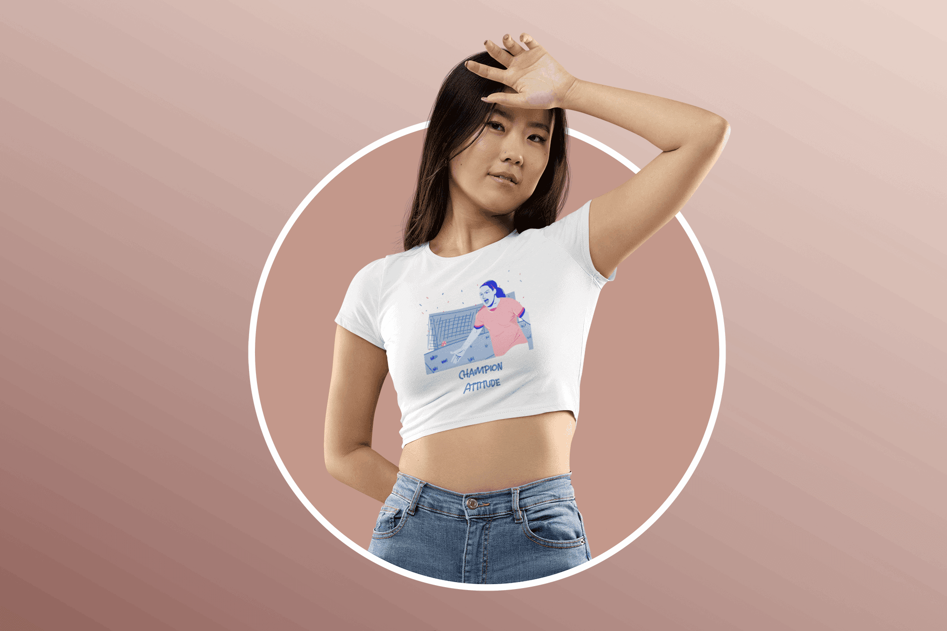 Champion Attitude Women's Crop Top - Lyssian