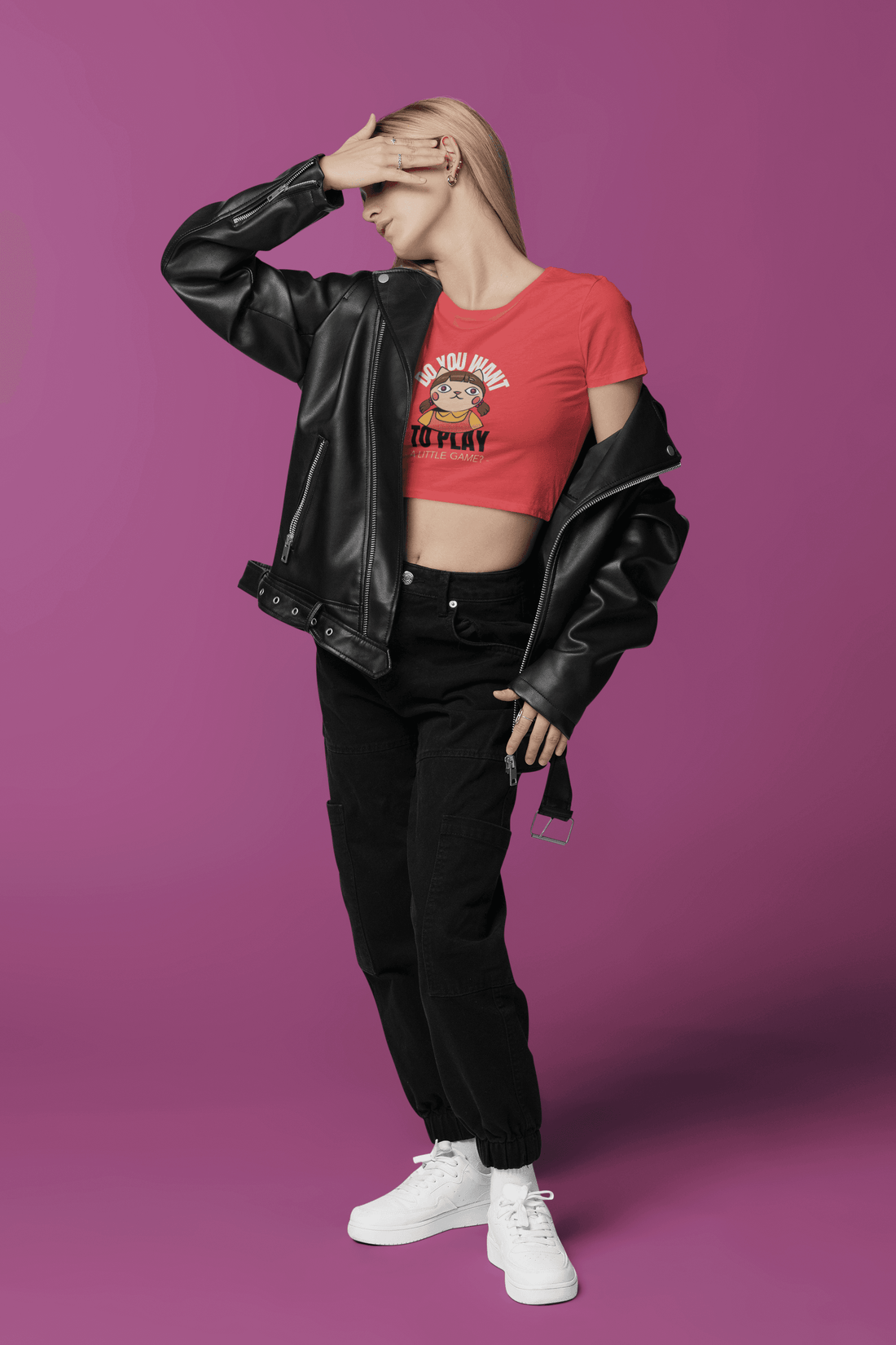 Dare to Play Women's Crop Top - Lyssian