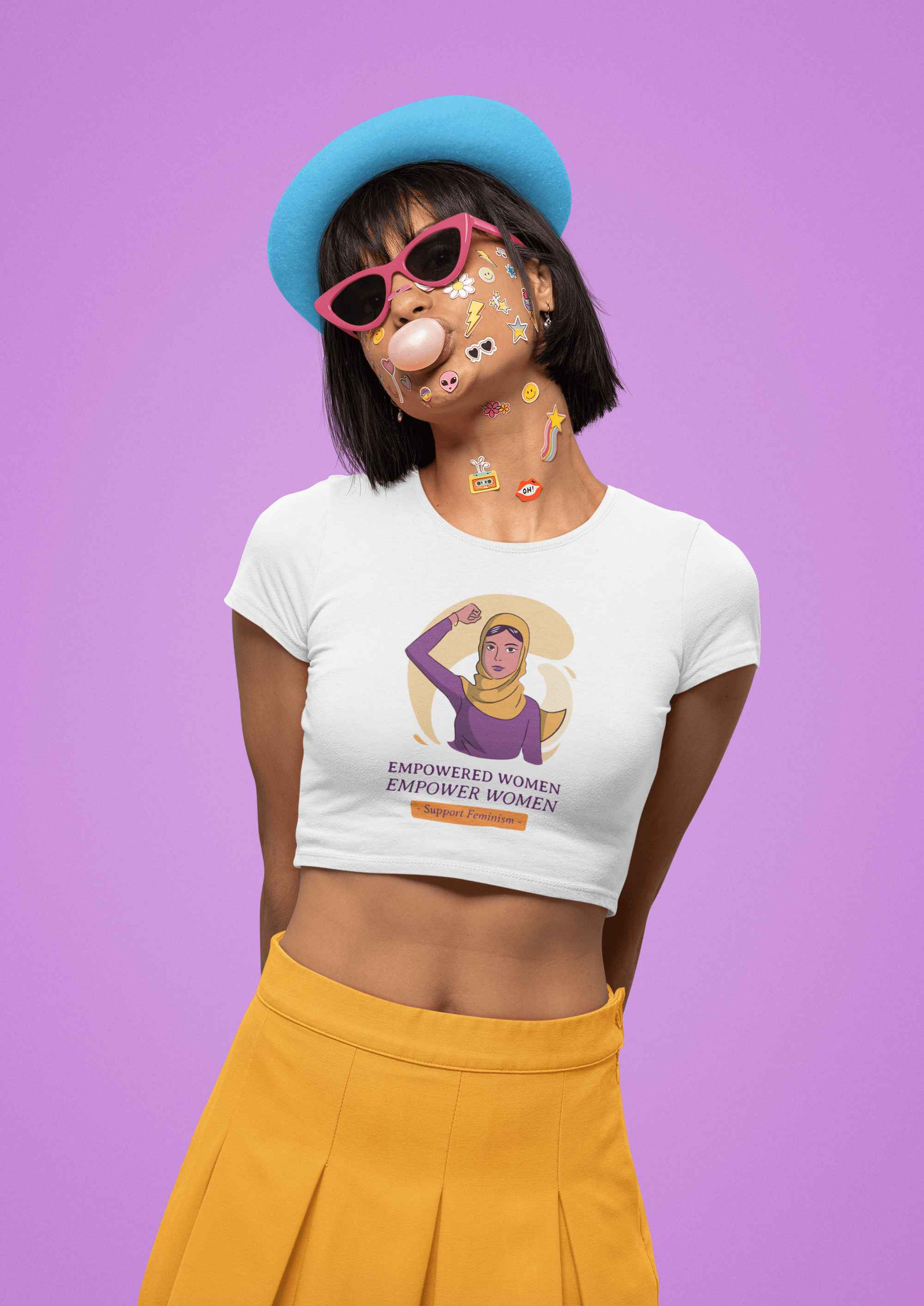 Empowered Women Women's Crop Top