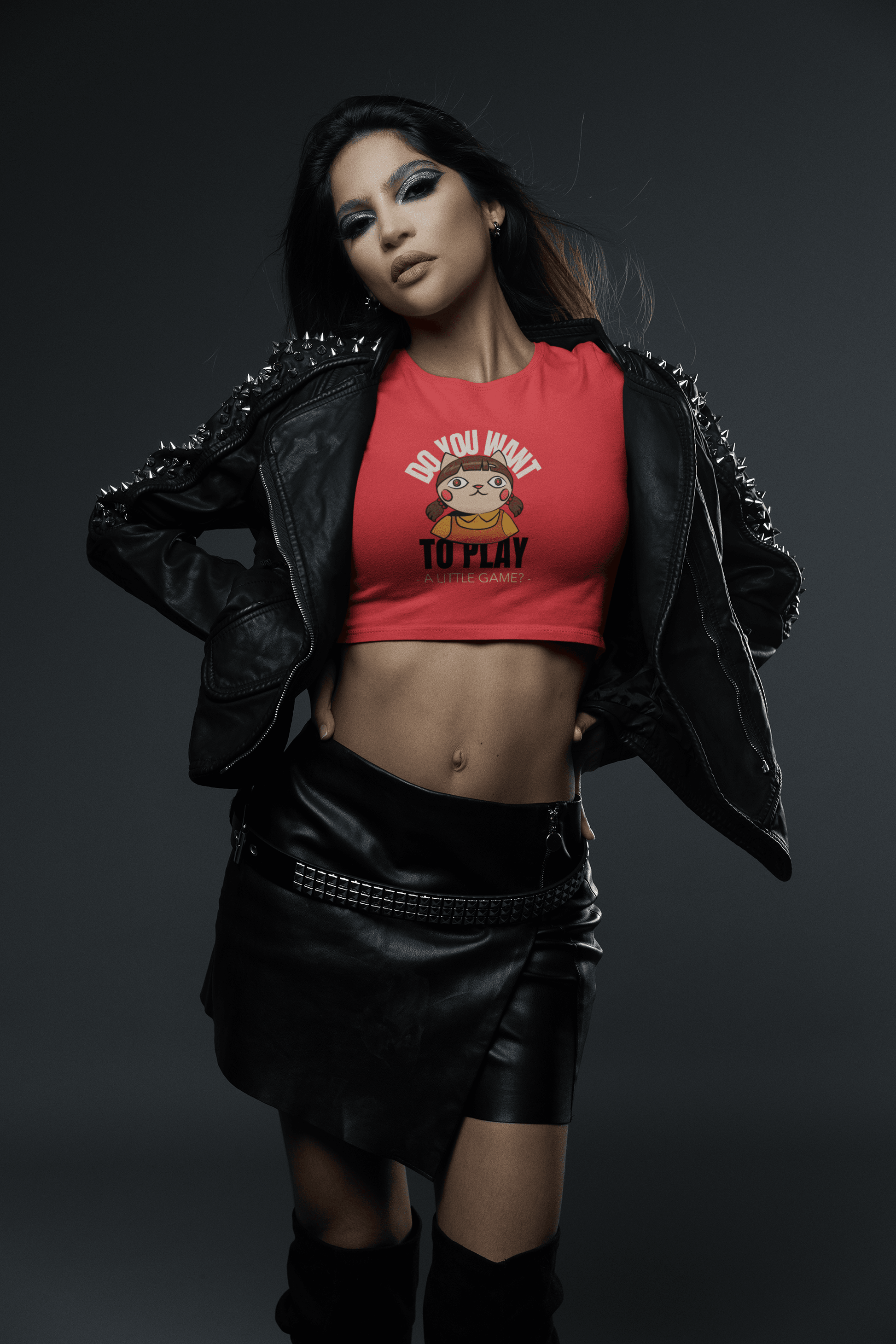 Dare to Play Women's Crop Top - Lyssian