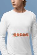 Dream Male Round Neck Full Sleeve T-shirt - Lyssian