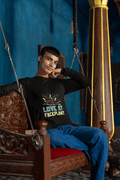 Faceplant Male Round Neck Full Sleeve T-shirt - Lyssian