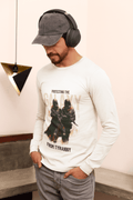 Galaxy Savior Men's Round Neck Full Sleeve T-shirt - Lyssian