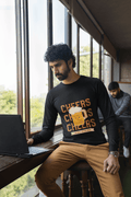 Happy Beer Male Round Neck Full Sleeve T-shirt - Lyssian