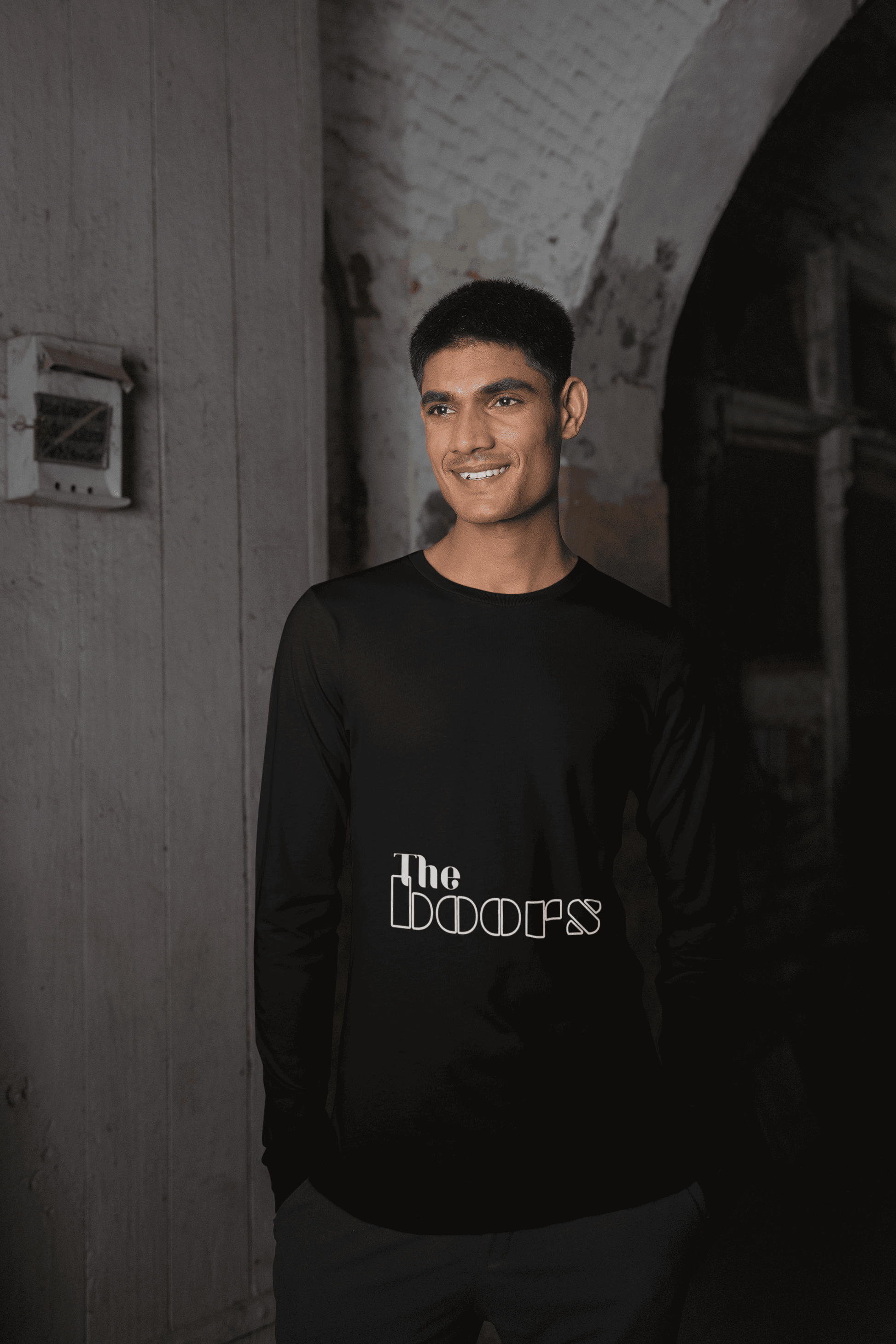 The Boors Men's Round Neck Full Sleeve T-shirt - Lyssian