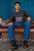 Dance Moves Men's Round Neck Full Sleeve T-shirt - Lyssian