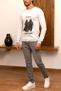Galaxy Savior Men's Round Neck Full Sleeve T-shirt - Lyssian