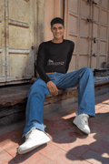 The Boors Men's Round Neck Full Sleeve T-shirt - Lyssian