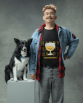 Beer Time Male Round Neck Full Sleeve T-shirt - Lyssian