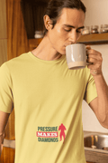 Practice Male Round Neck Half Sleeve T-shirt - Lyssian