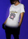 Pawster Women's Round Neck Half Sleeve T-shirt - Lyssian