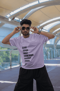 Comfort Zones Men's Oversized T-shirt - Lyssian