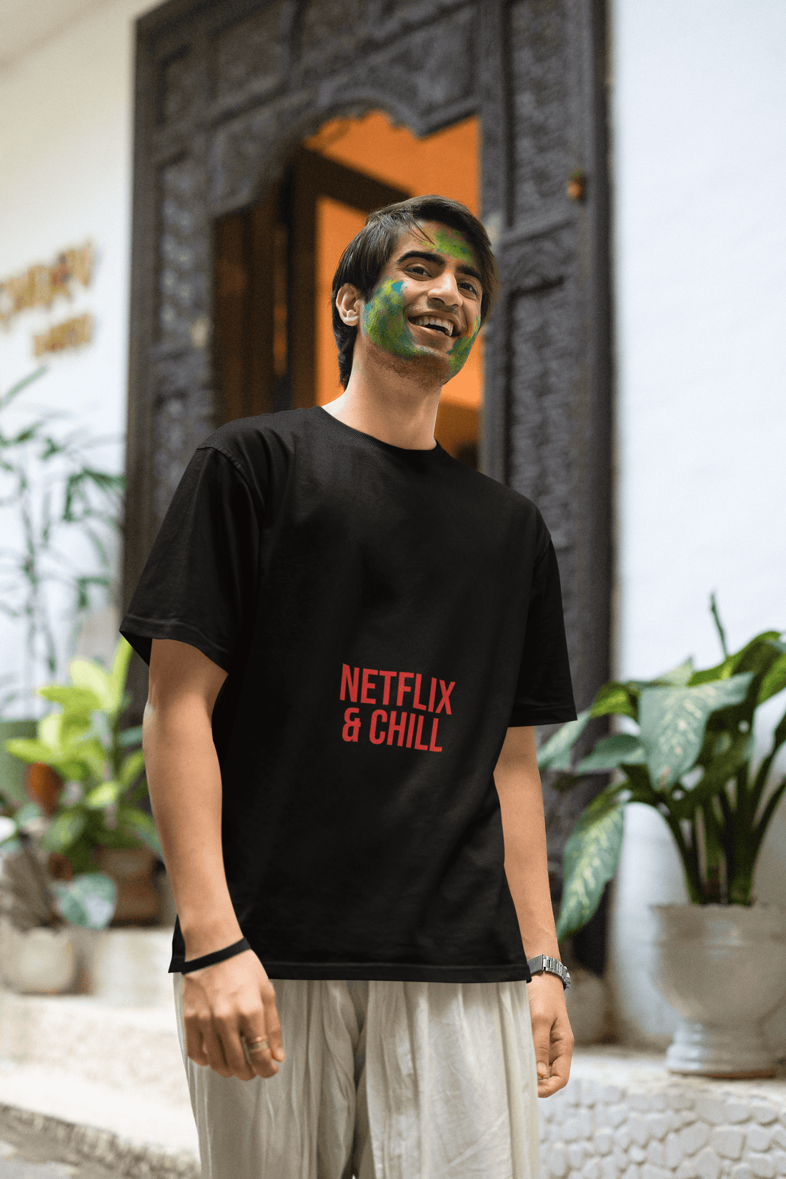 Chill Men's Oversized T-shirt - Lyssian