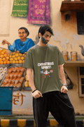 Christmas Spirit Men's Oversized T-shirt - Lyssian