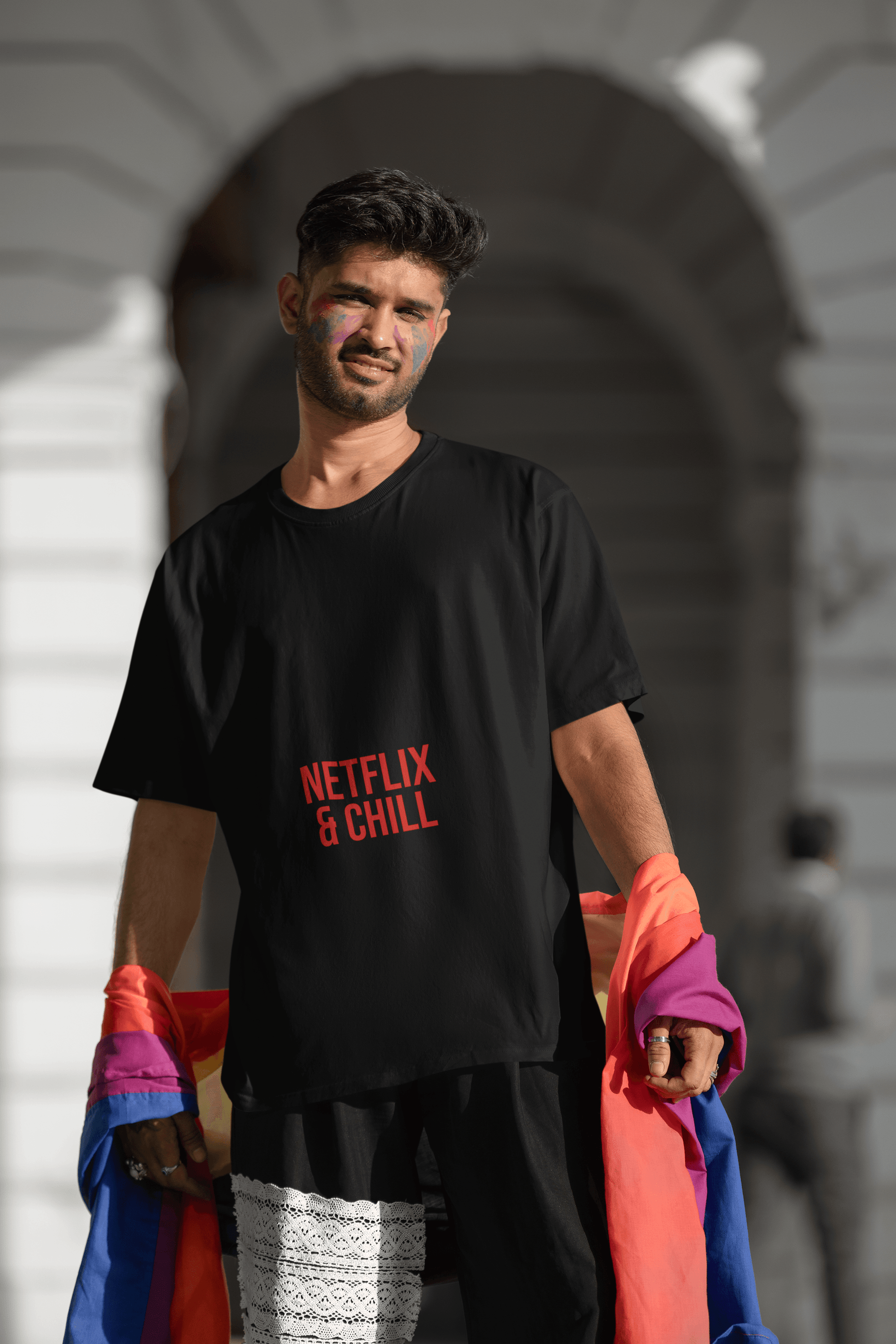 Chill Men's Oversized T-shirt - Lyssian