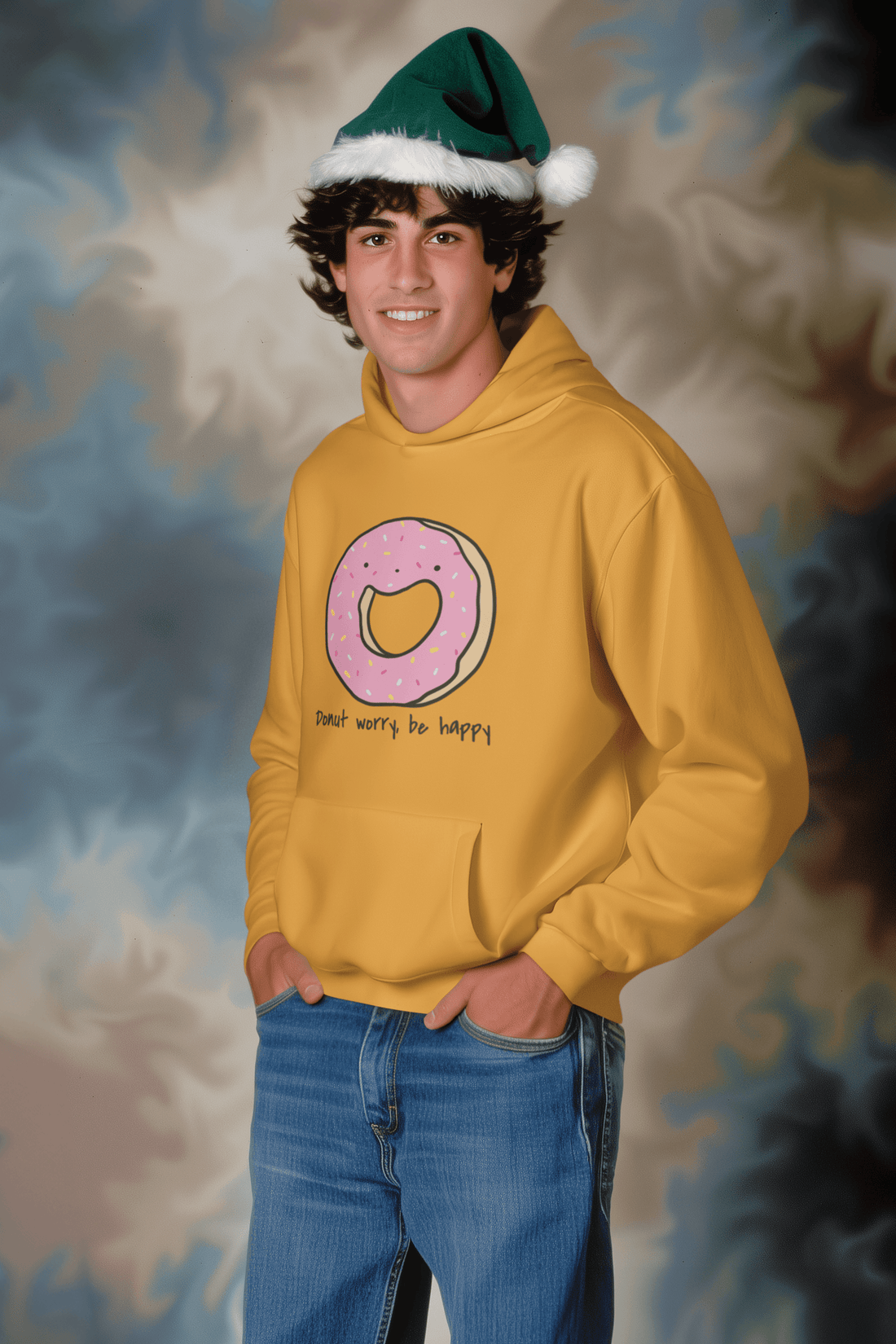 Donut Laughs Men's Hoodie - Lyssian
