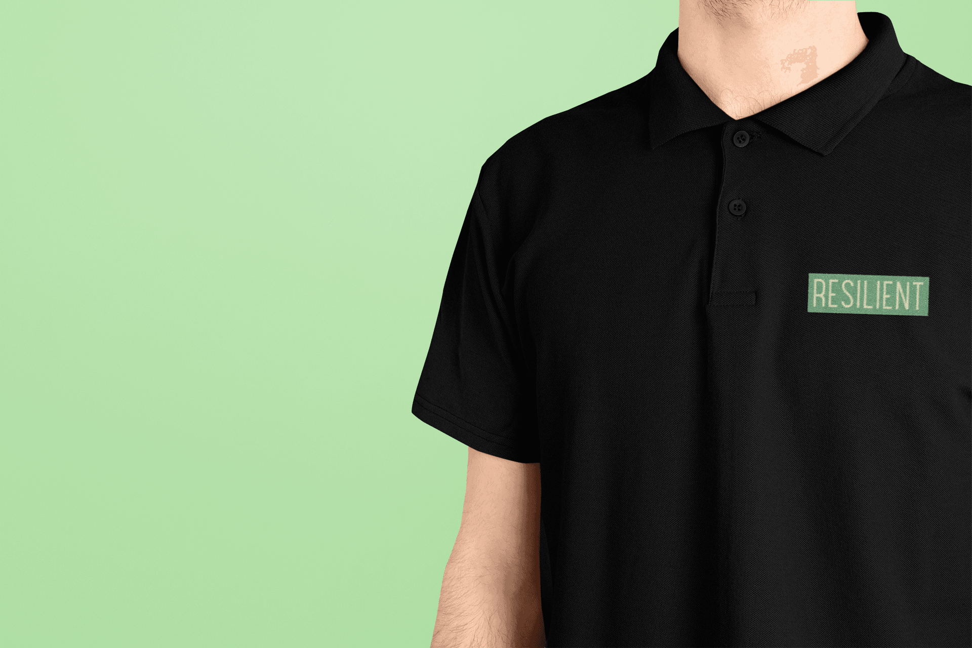 Resilient Men's Polo T-shirt - Lyssian