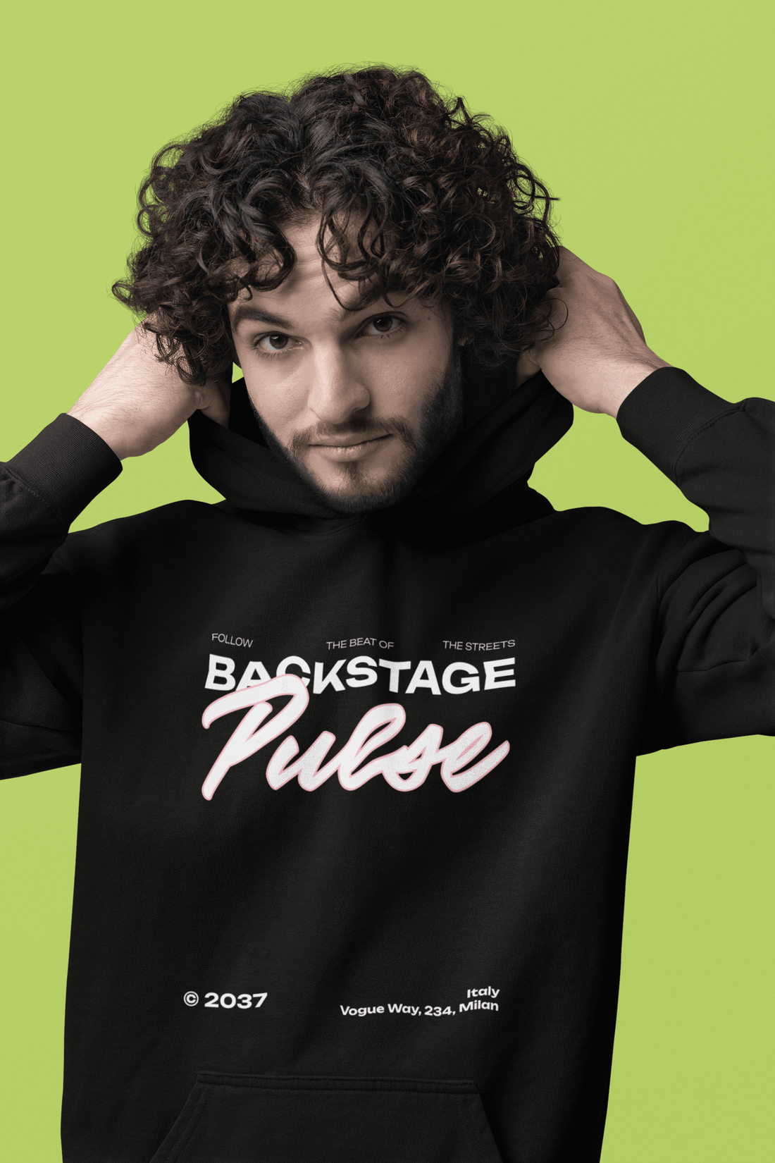 Backstage Men's Hoodie - Lyssian