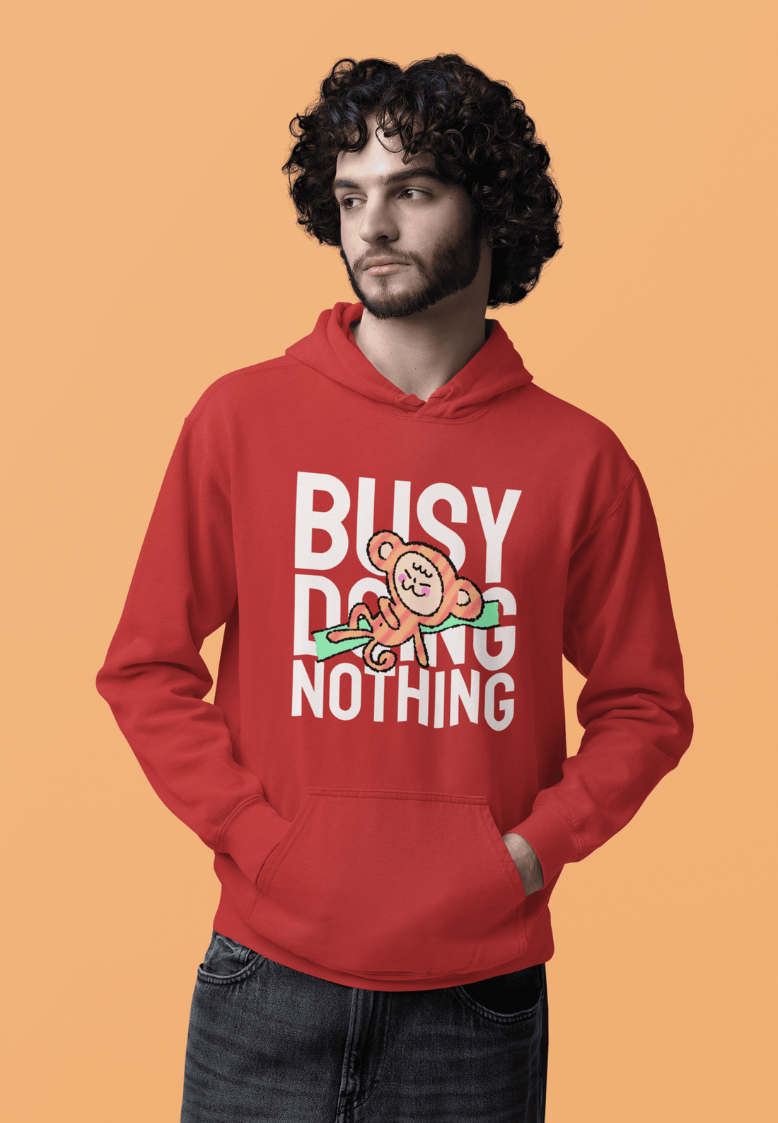 Doing Nothing Men's Hoodie - Lyssian