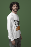 Cheer and Beer Male Round Neck Full Sleeve T-shirt - Lyssian