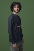 Energizing Male Round Neck Full Sleeve T-shirt - Lyssian