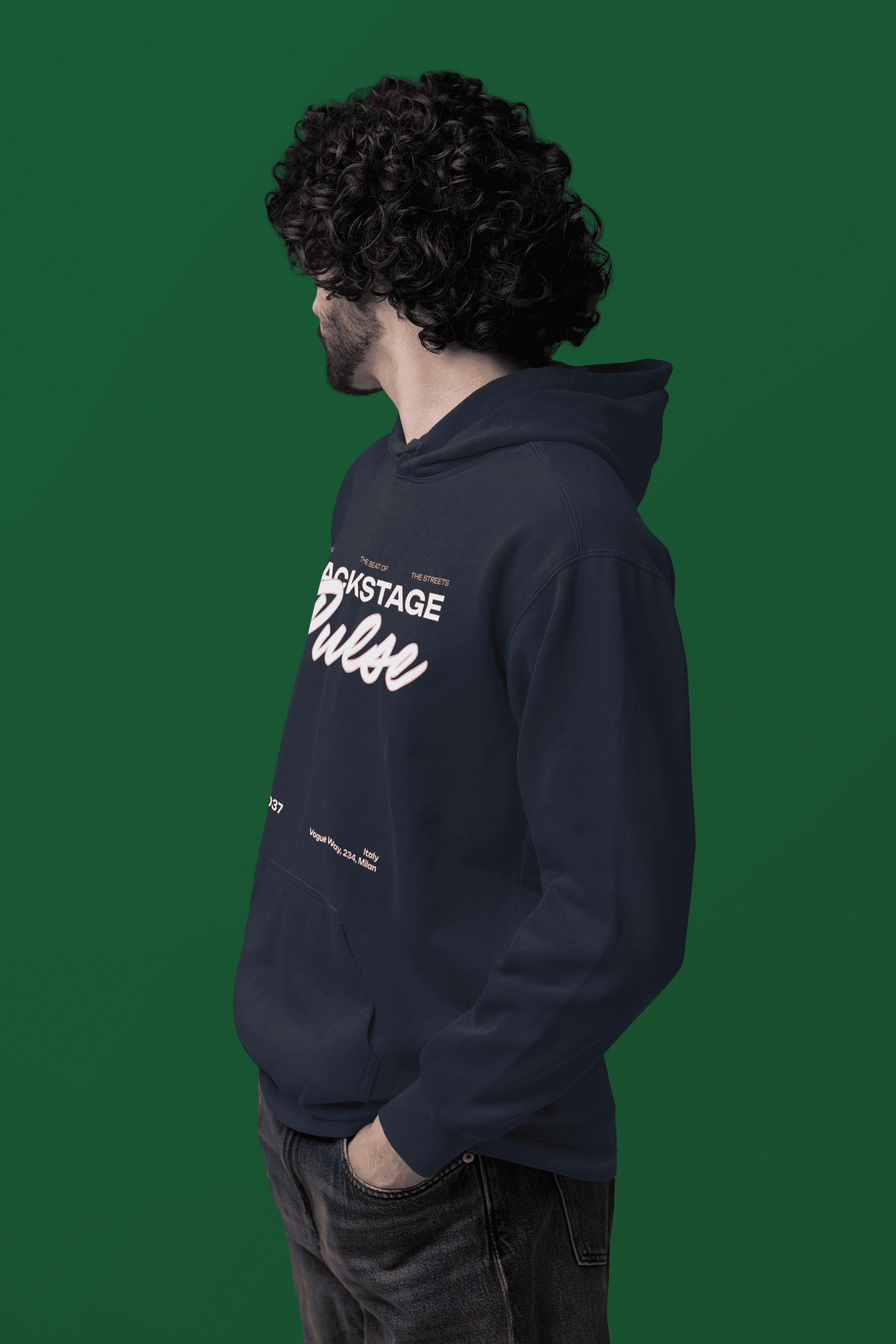 Backstage Men's Hoodie - Lyssian